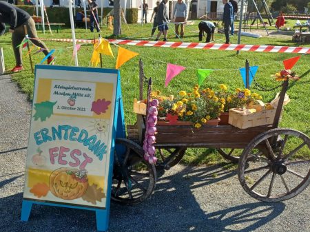 Der KGV "Mockau-Mitte" lud zum diesjährigen Erntedankfest. Foto von: KGV "Mockau-Mitte" e.V.